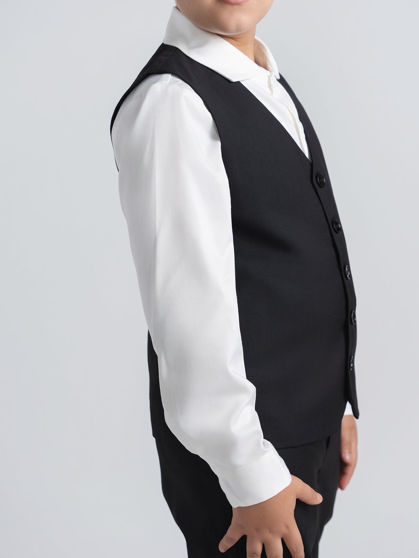 Black Tux Vest