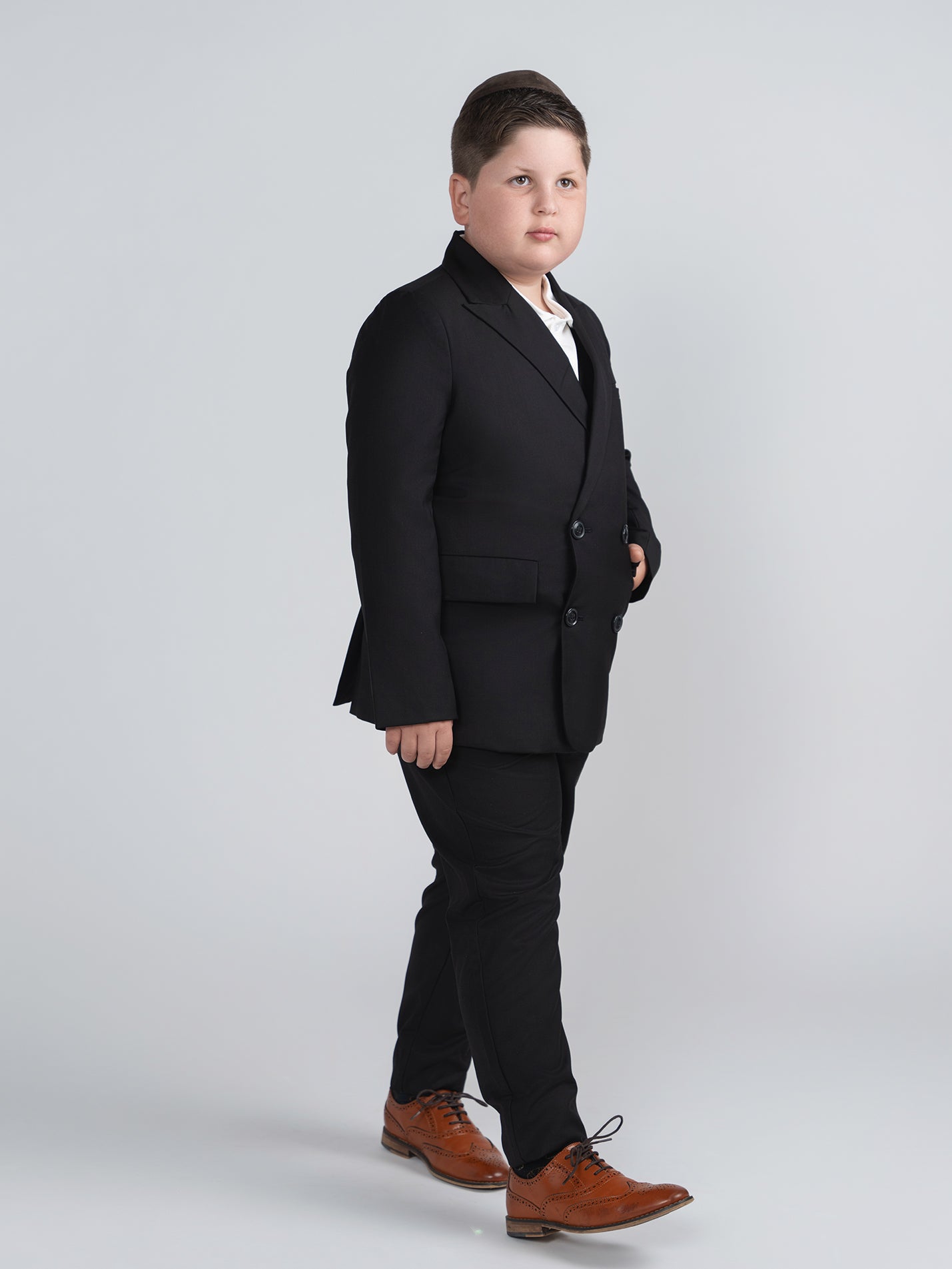 Black Double Breasted Dress Blazer