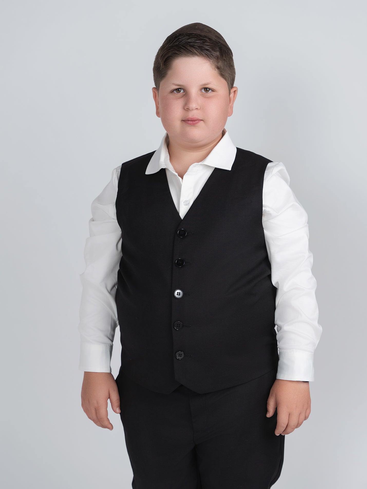 Black Tux Vest