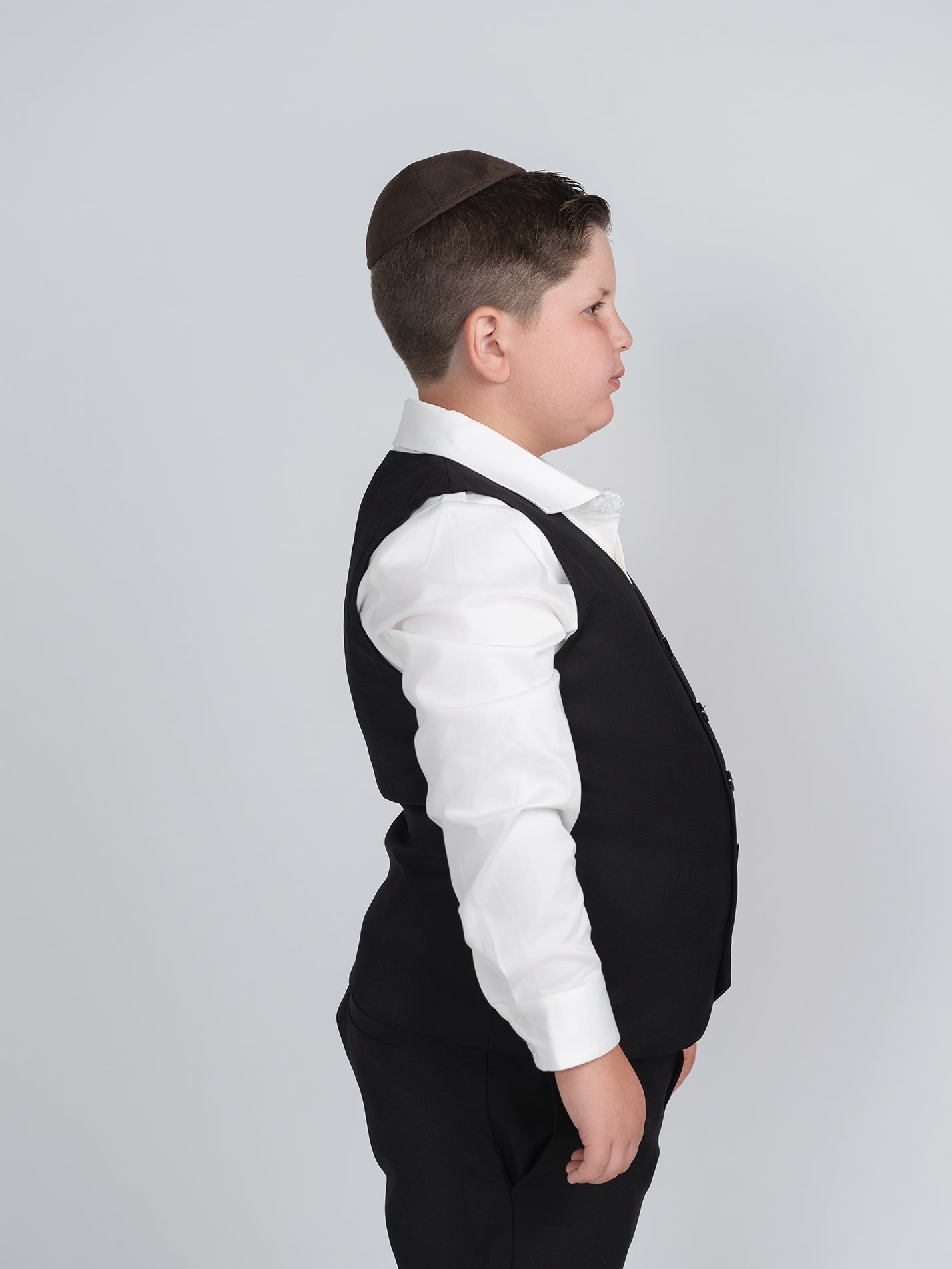 Black Tux Vest