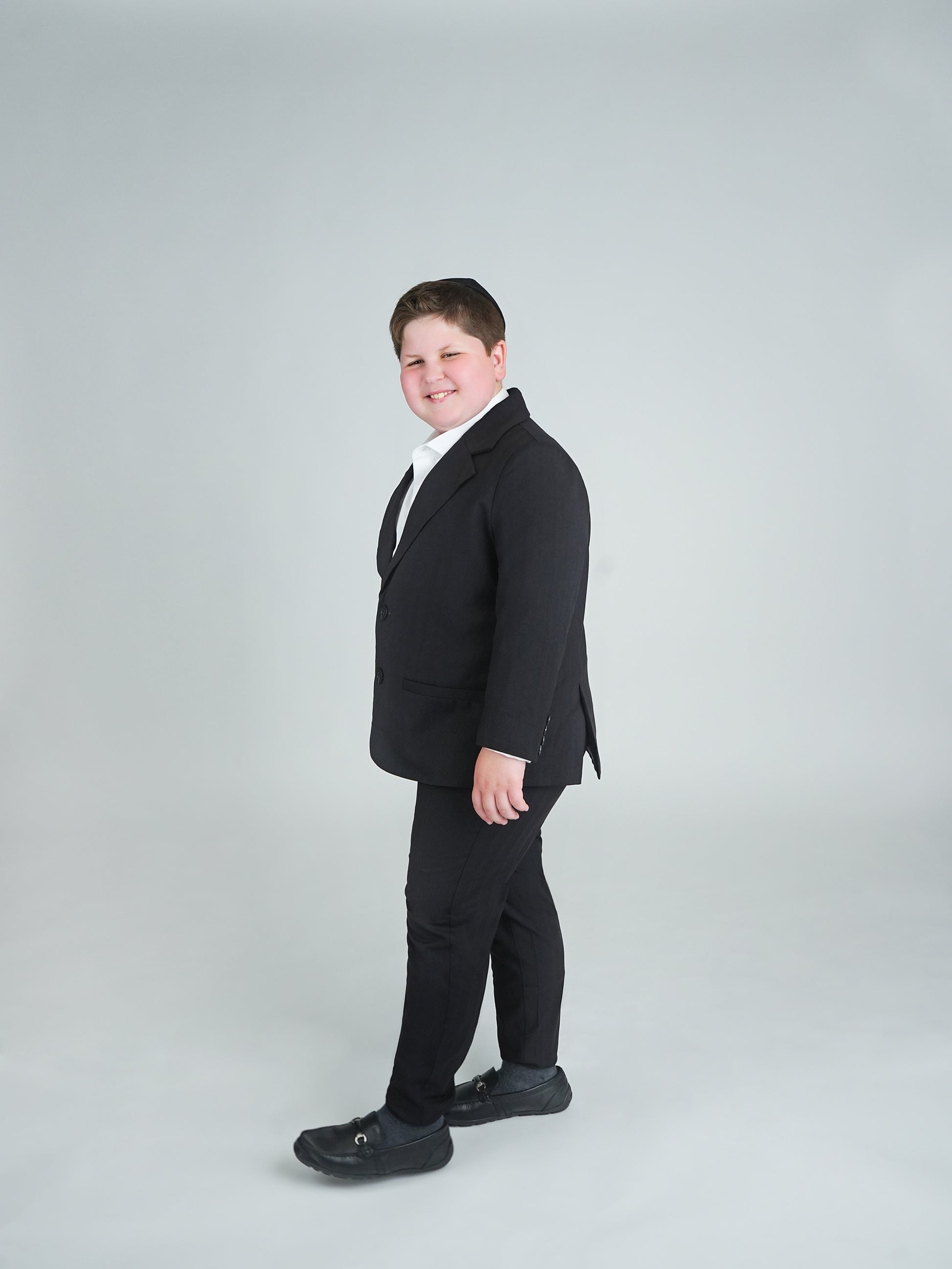 Black On Black Dress Pants husky boys