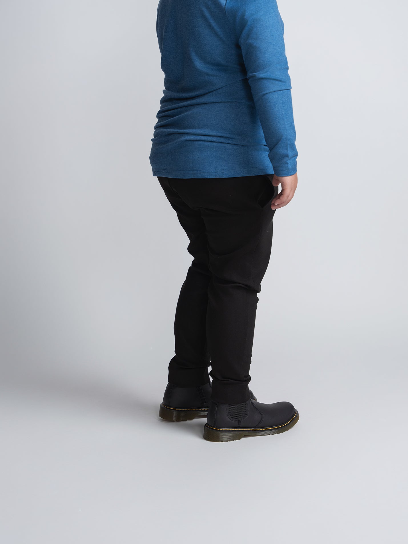 Black Stretch Pants Husky Boys