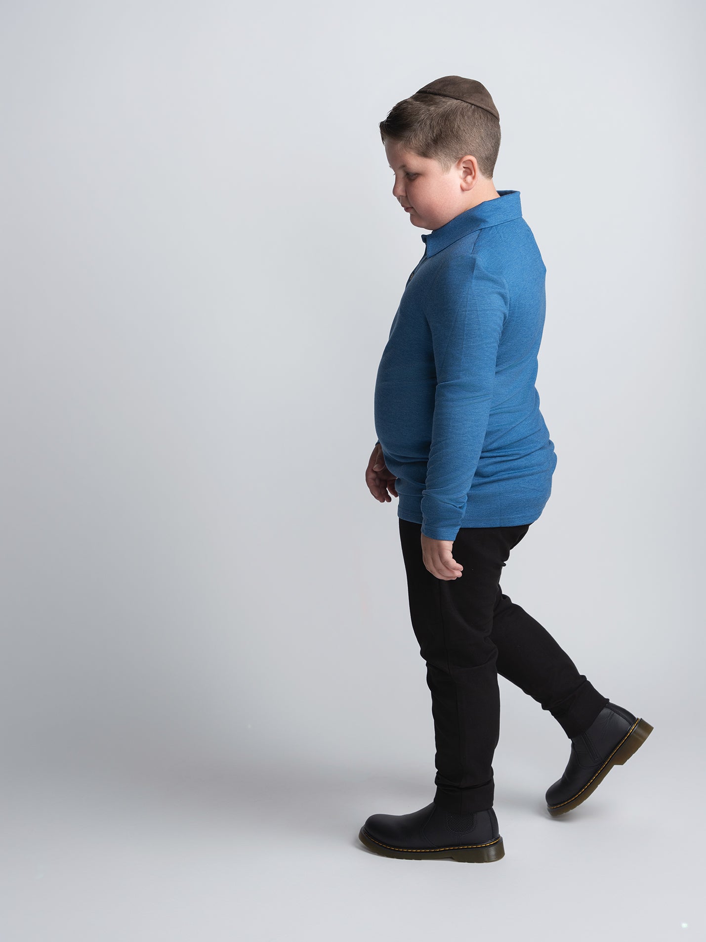 Black Stretch Pants Husky Boys