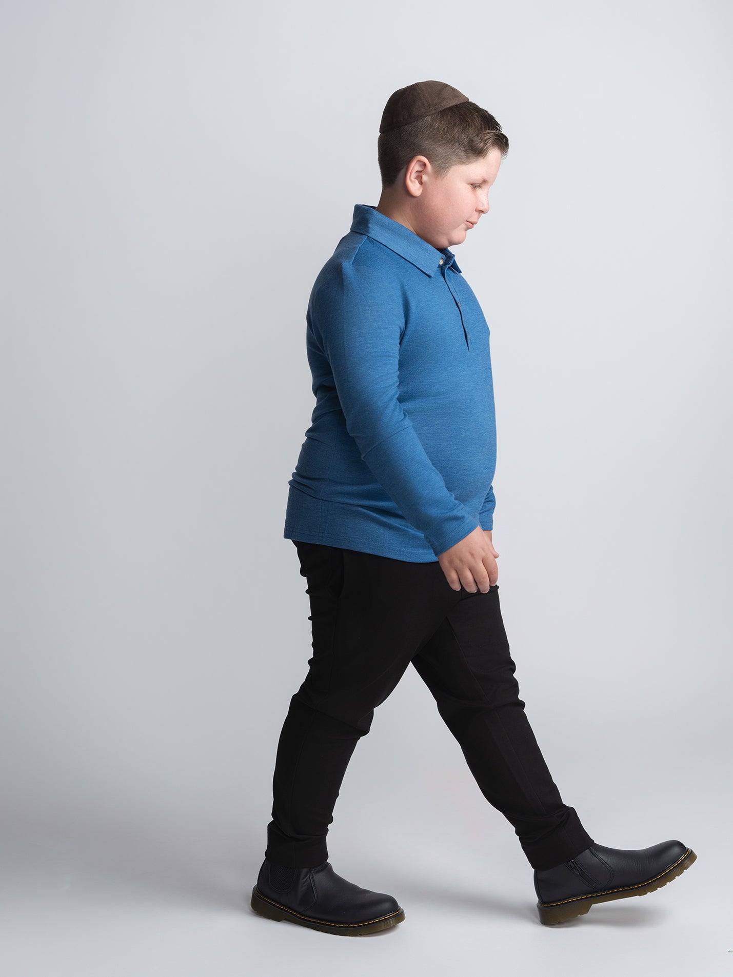 Black Stretch Pants Husky Boys