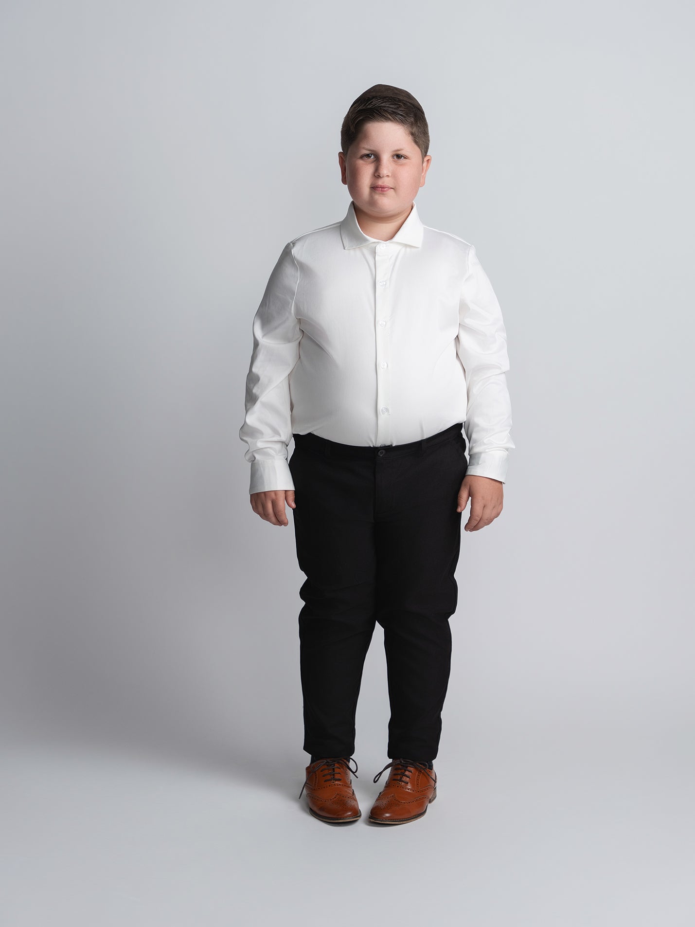 curvedream dresses Black Suit Pants Husky Boys 16 / Regular Husky