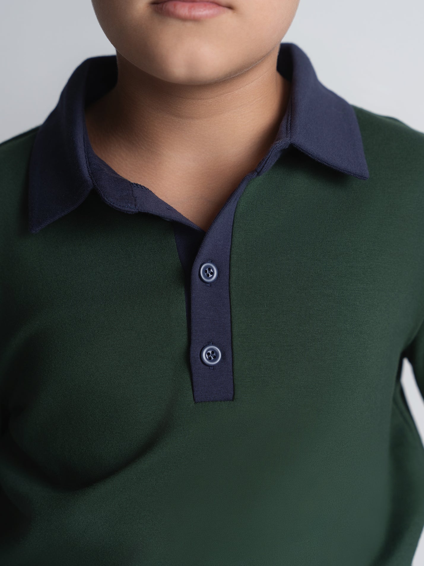 Classic Forest Green Polo Husky Boys