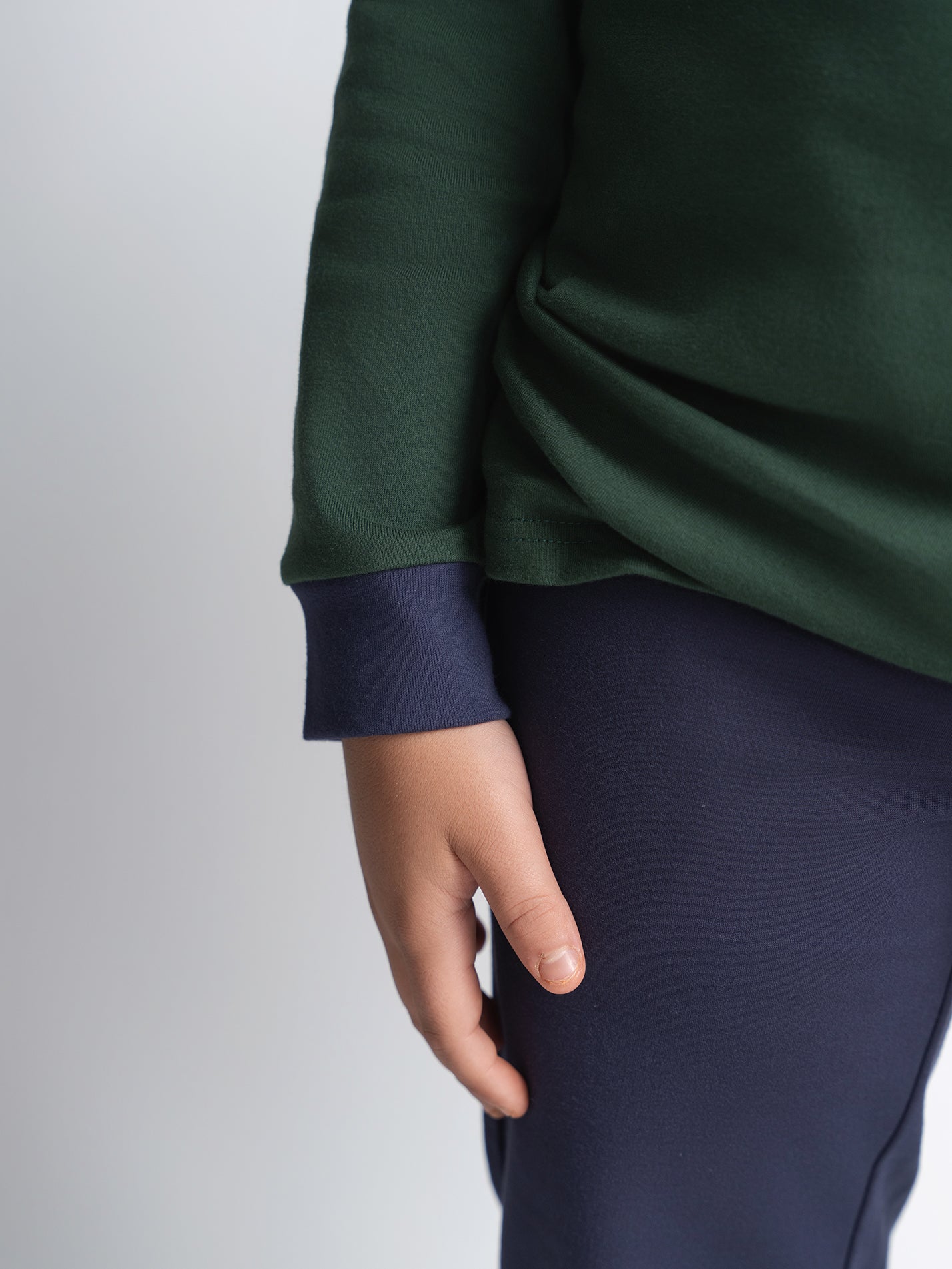 Classic Forest Green Polo Husky Boys