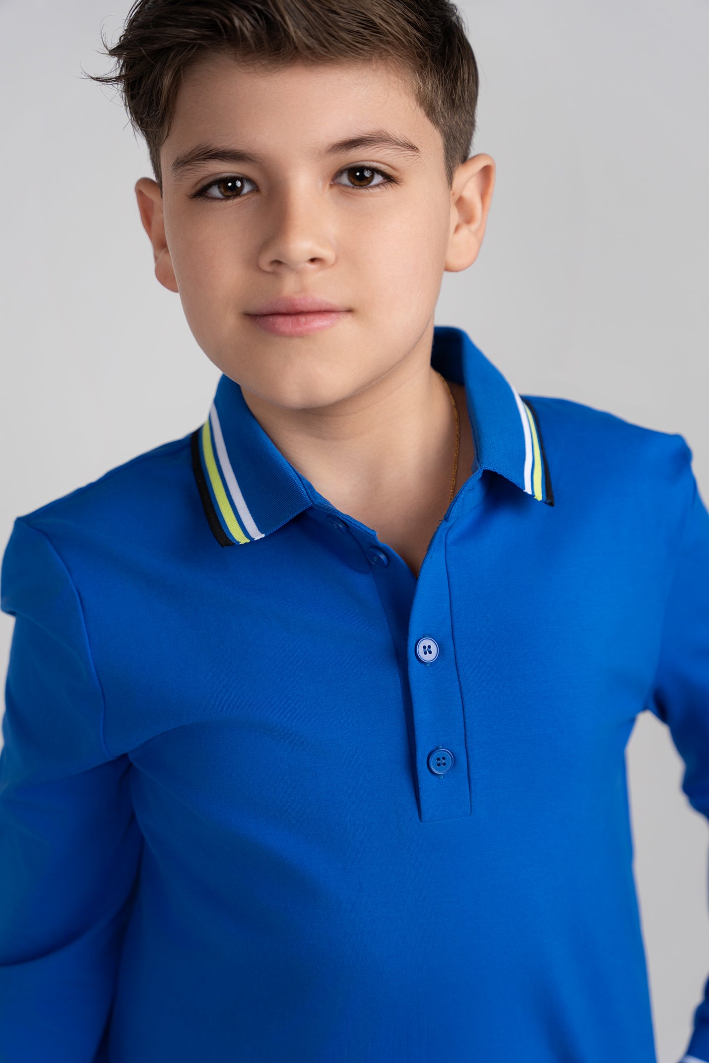 Mofi Triple  Trim Polo Husky Boys