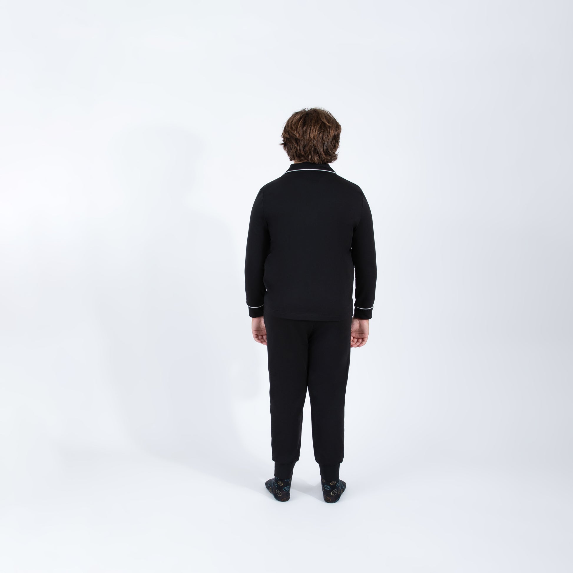 grandpa pajamas husky boys