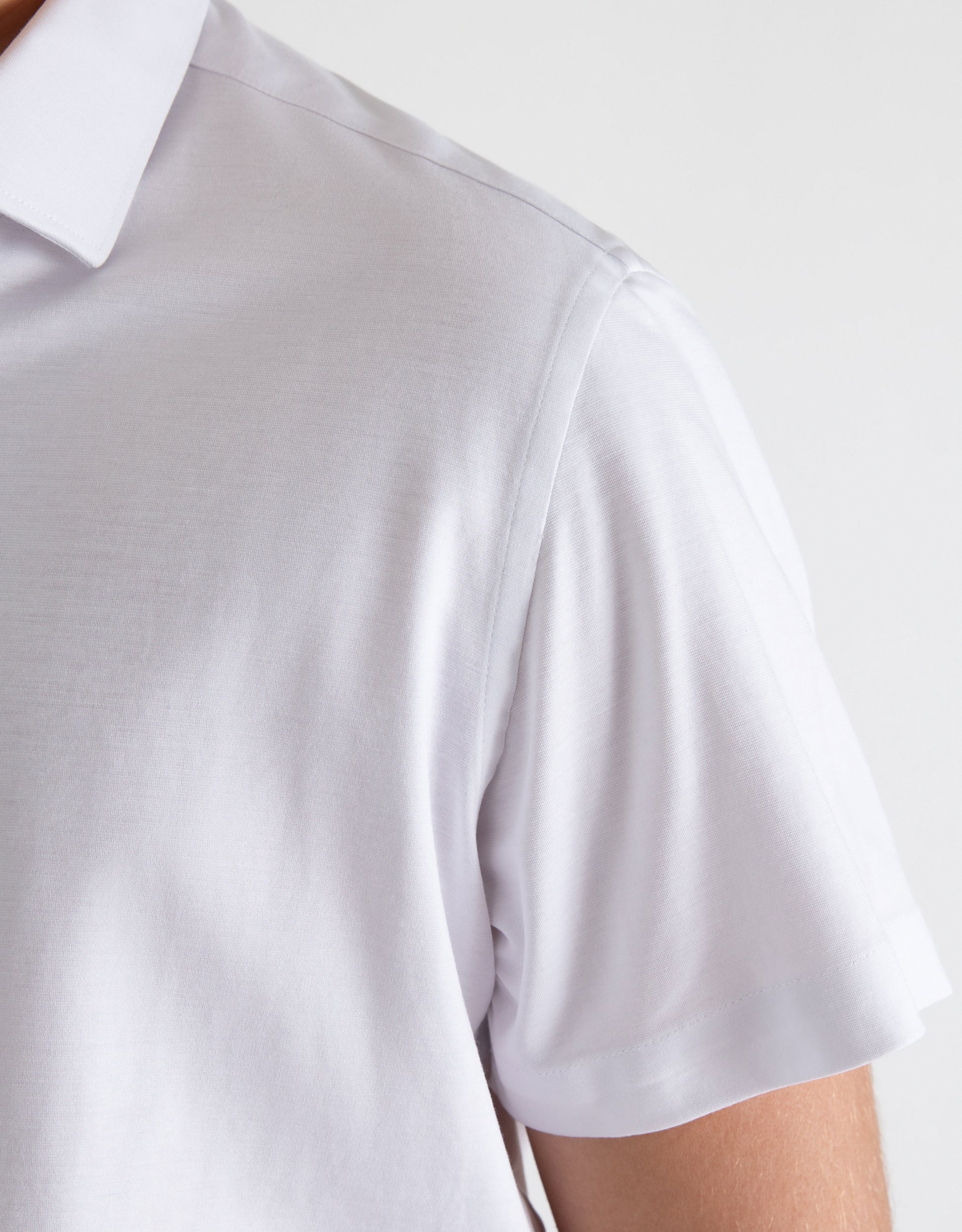 white short sleeve knit dress shirt boys husky