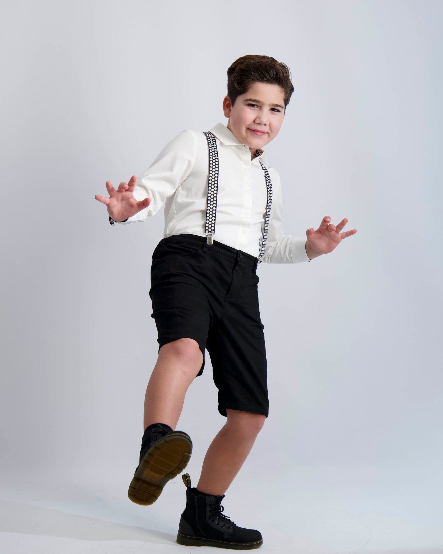 Mofi Signature Black Suspenders