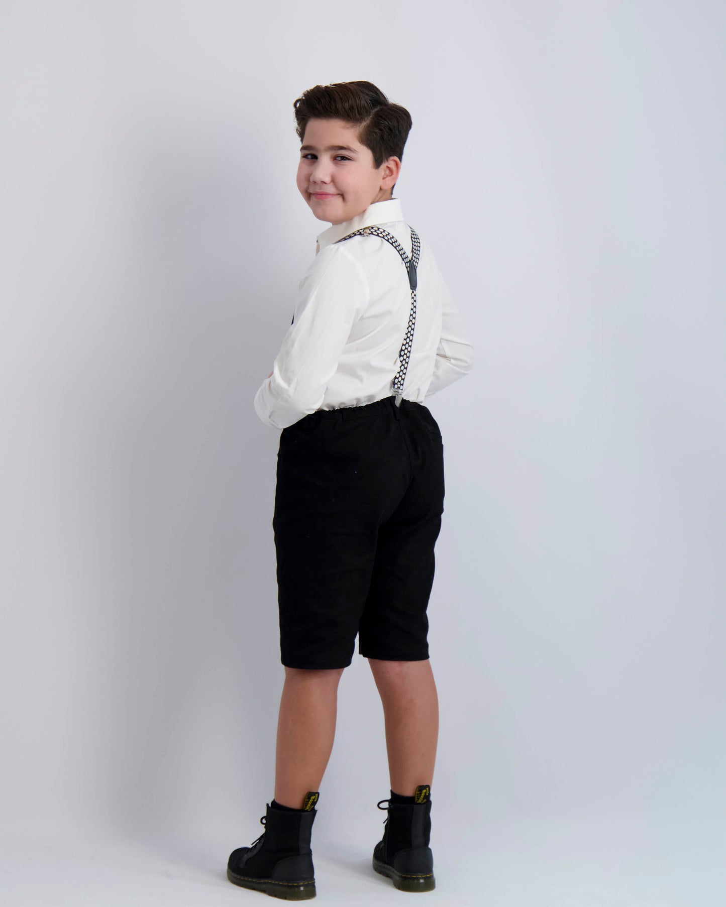 Mofi Signature Black Suspenders