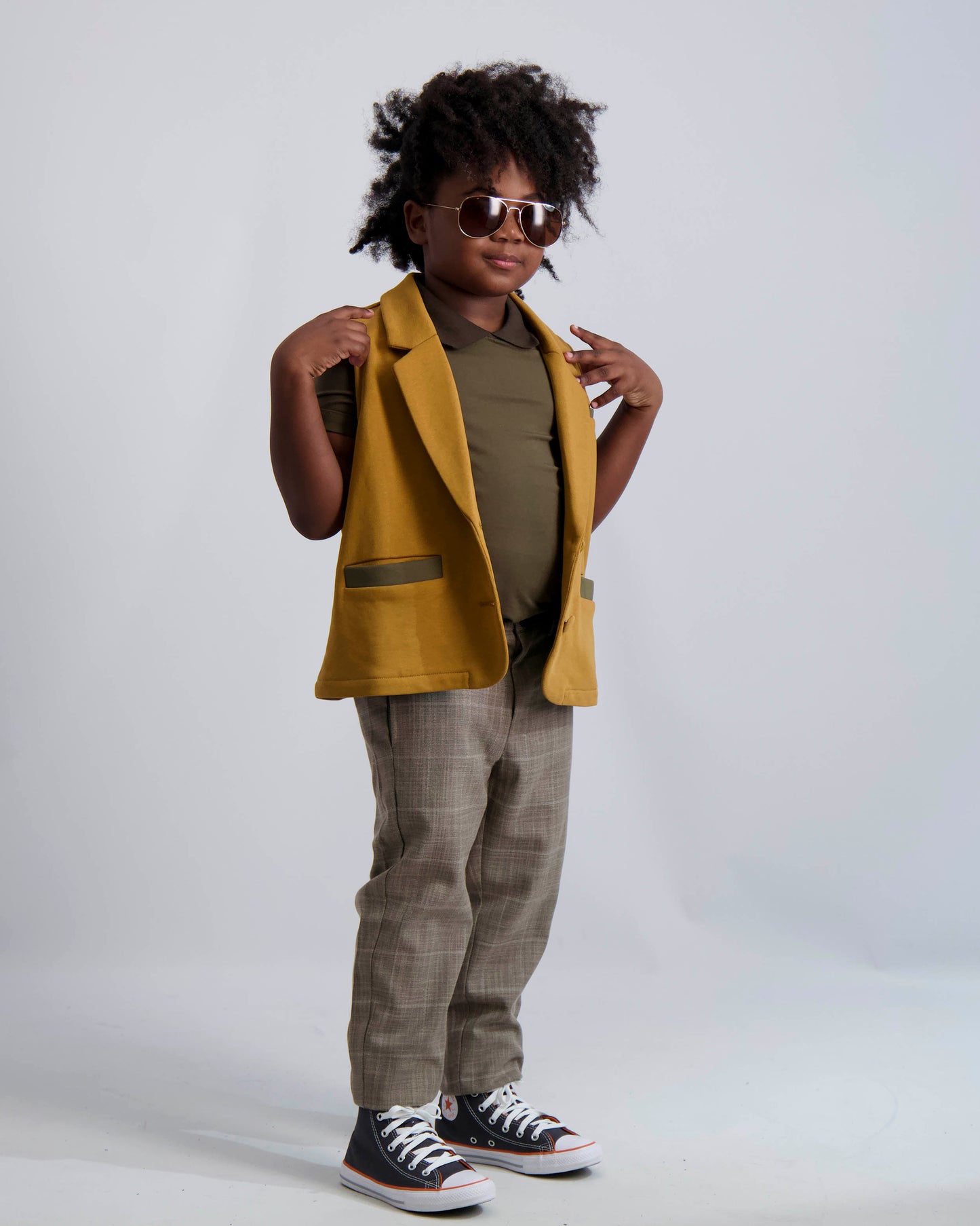 Caramel Knit Vest