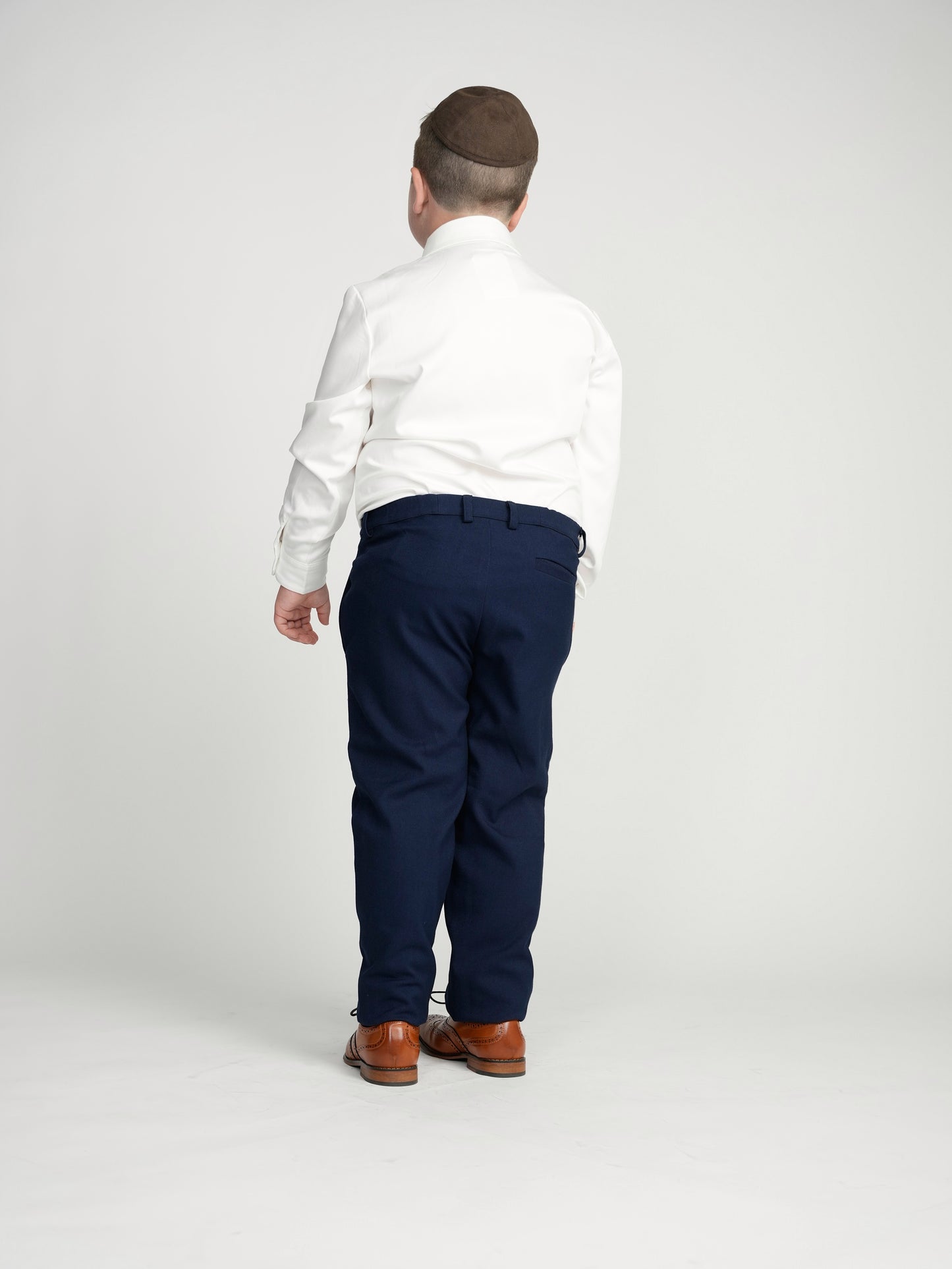 Classic Navy Dress Pants Husky Boys