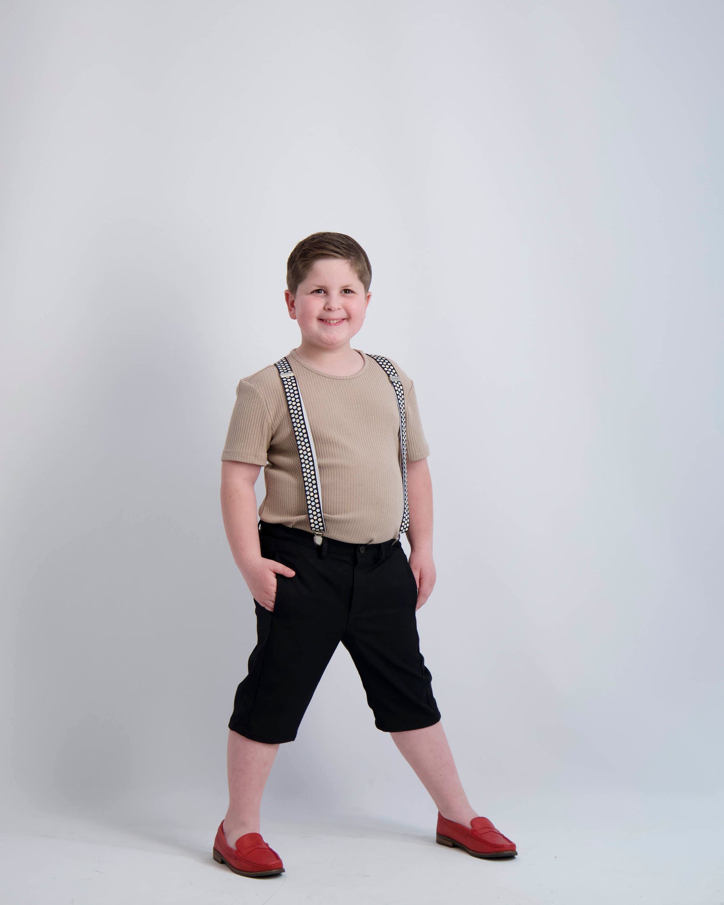 Mofi Signature Black Suspenders