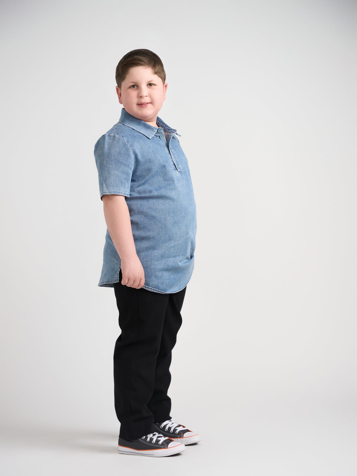 Denim Polo