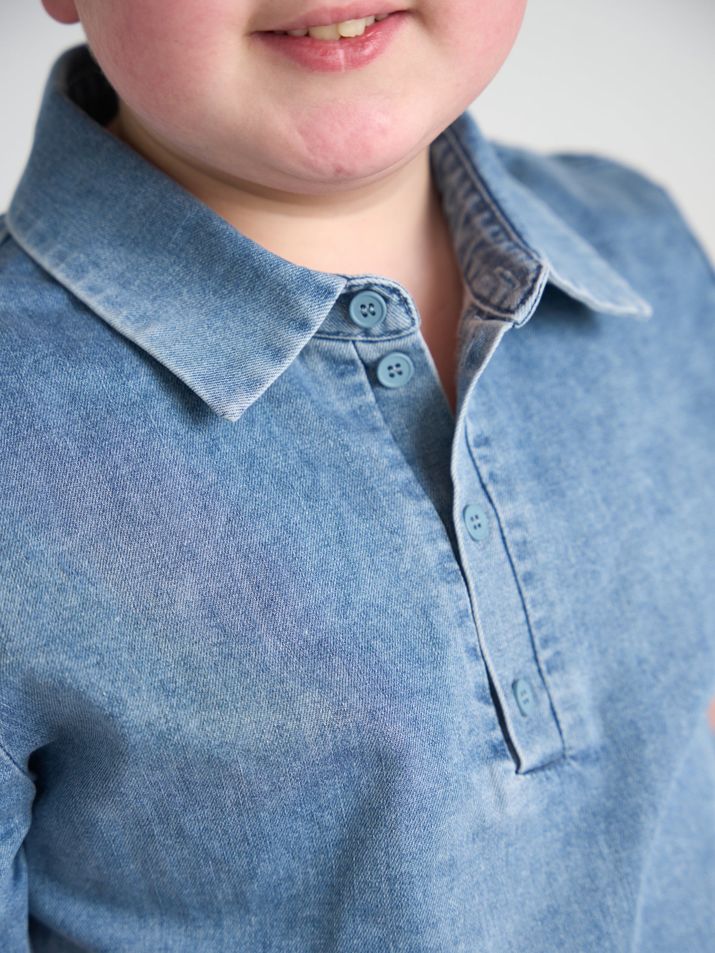 Denim Polo