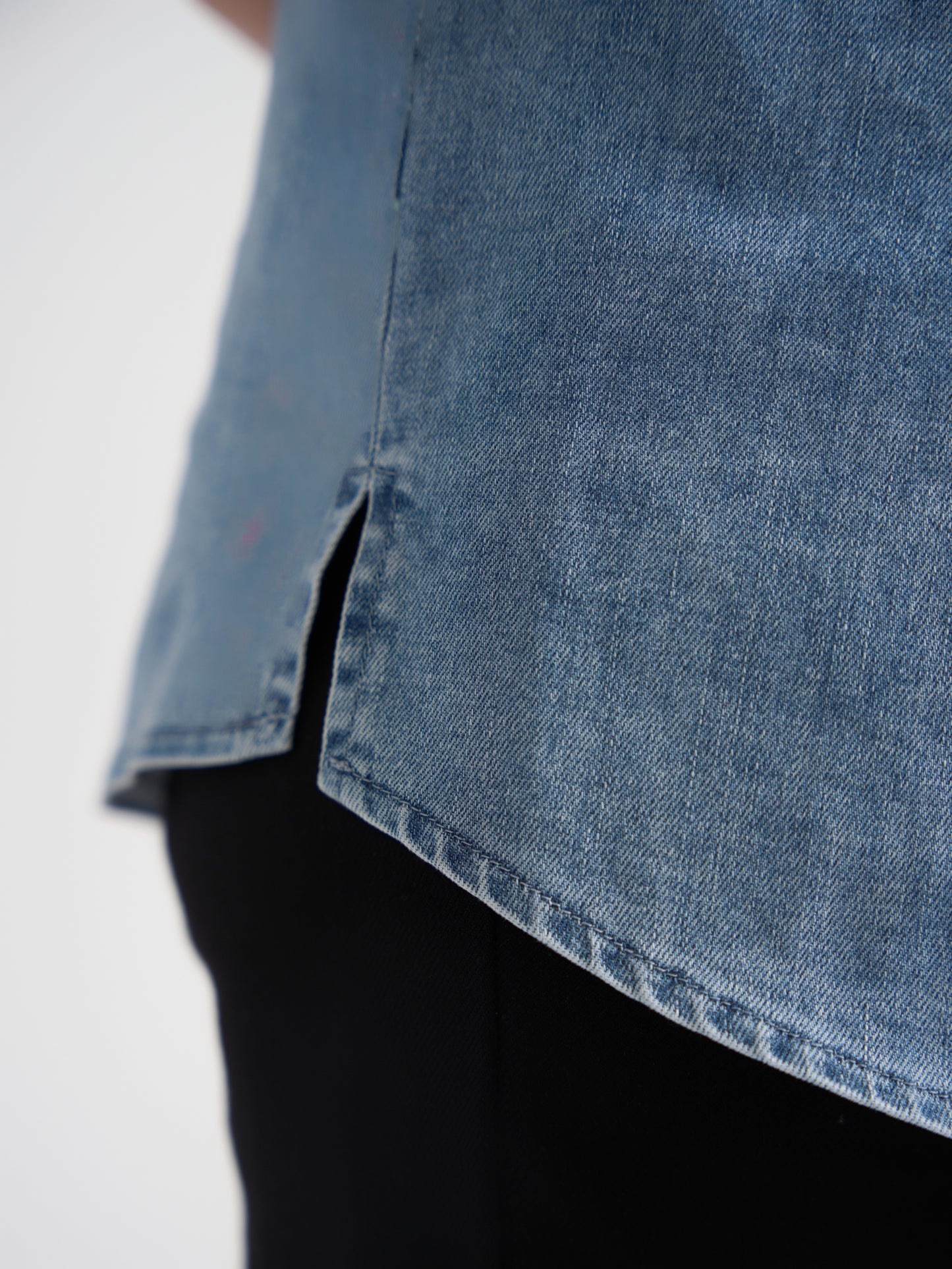 Denim Polo