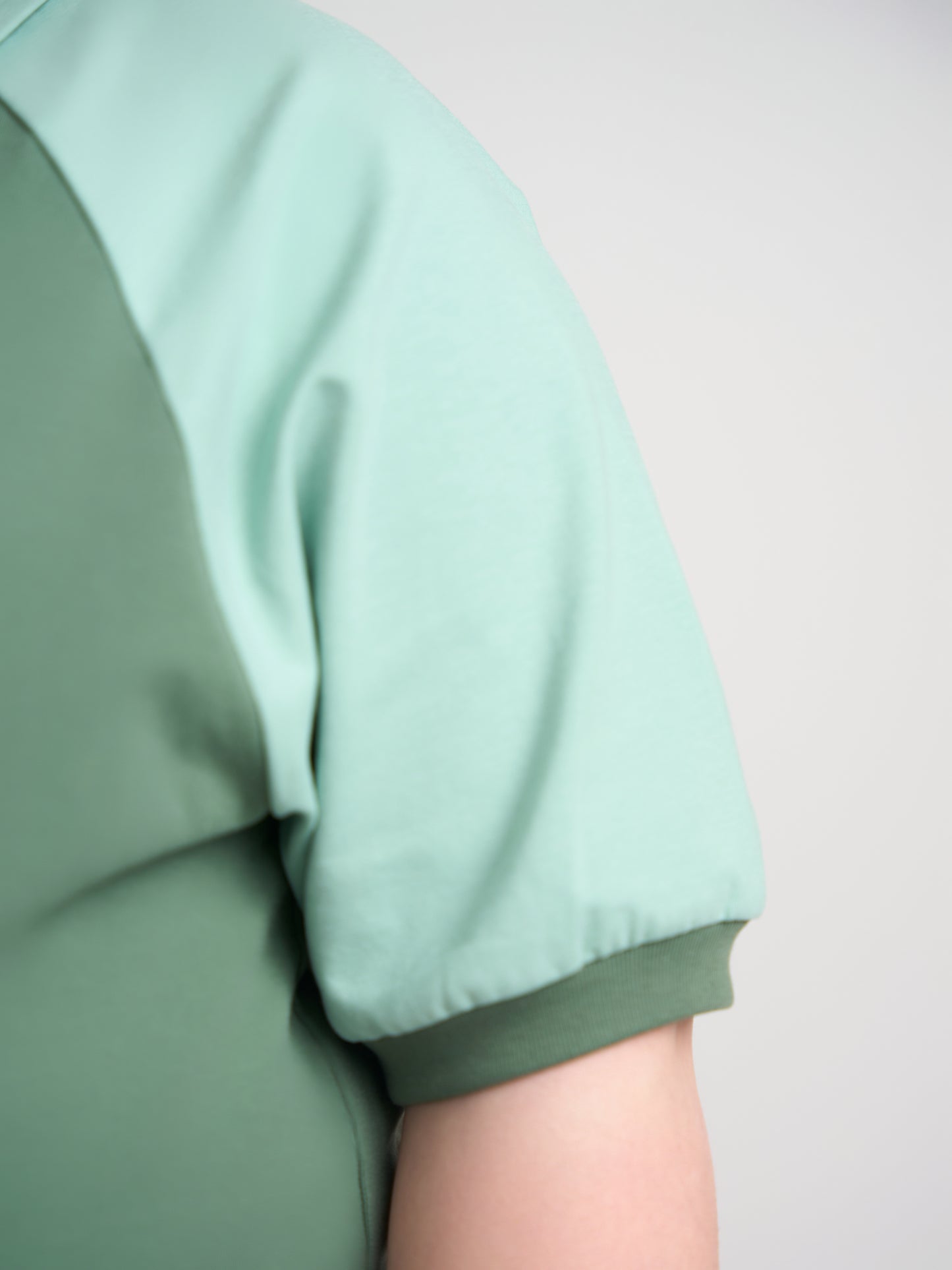 Jade Accent Shoulder Polo