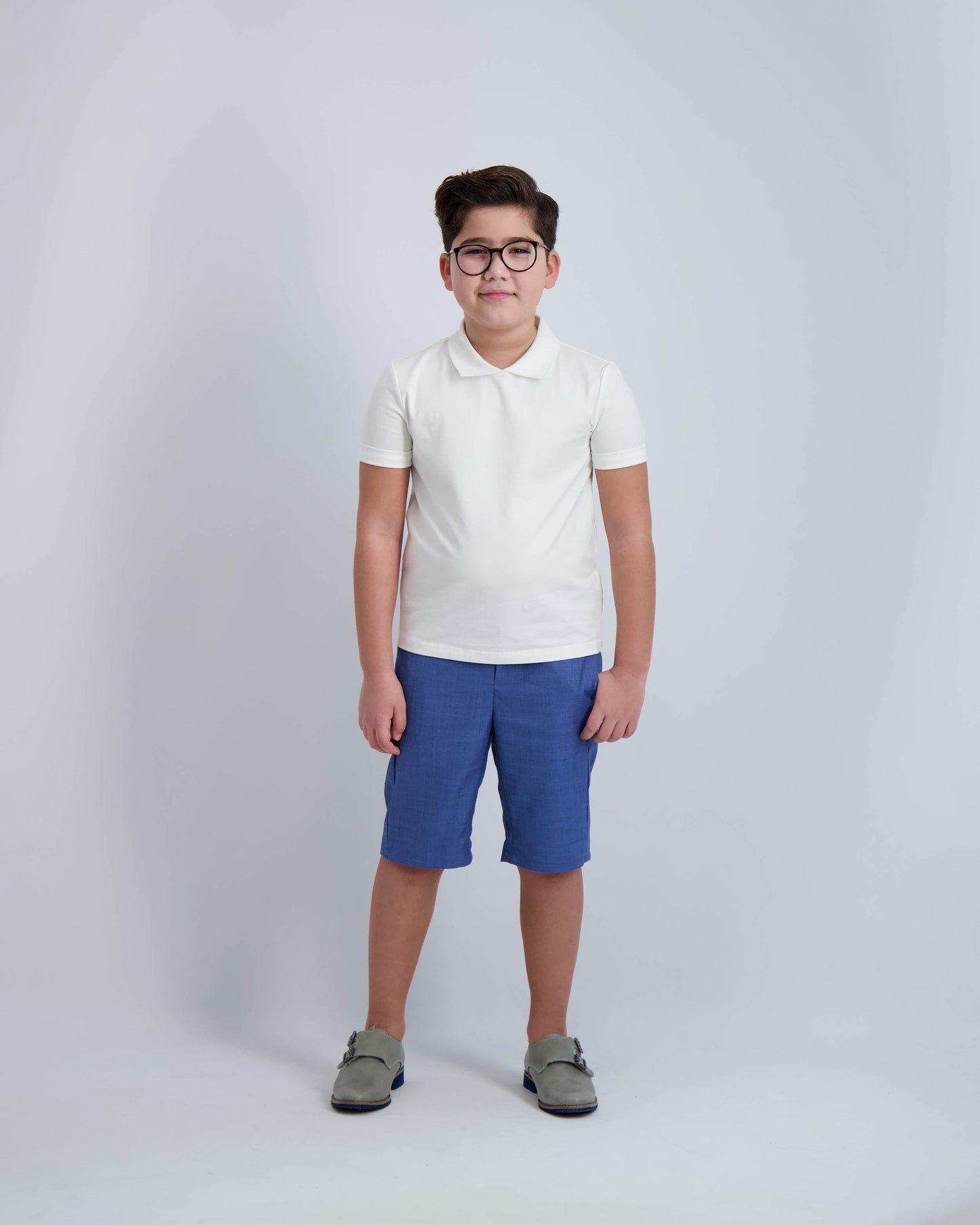White Collar Top