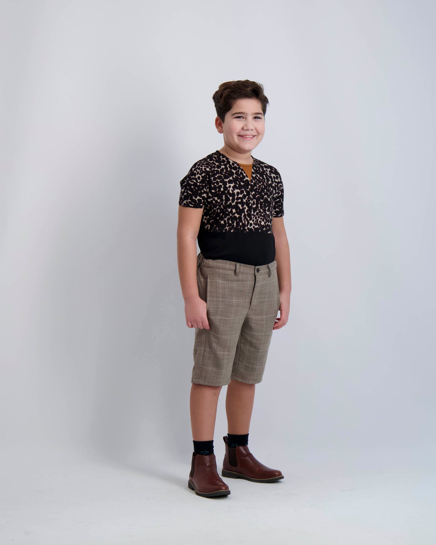 Leopard Dolman Tee