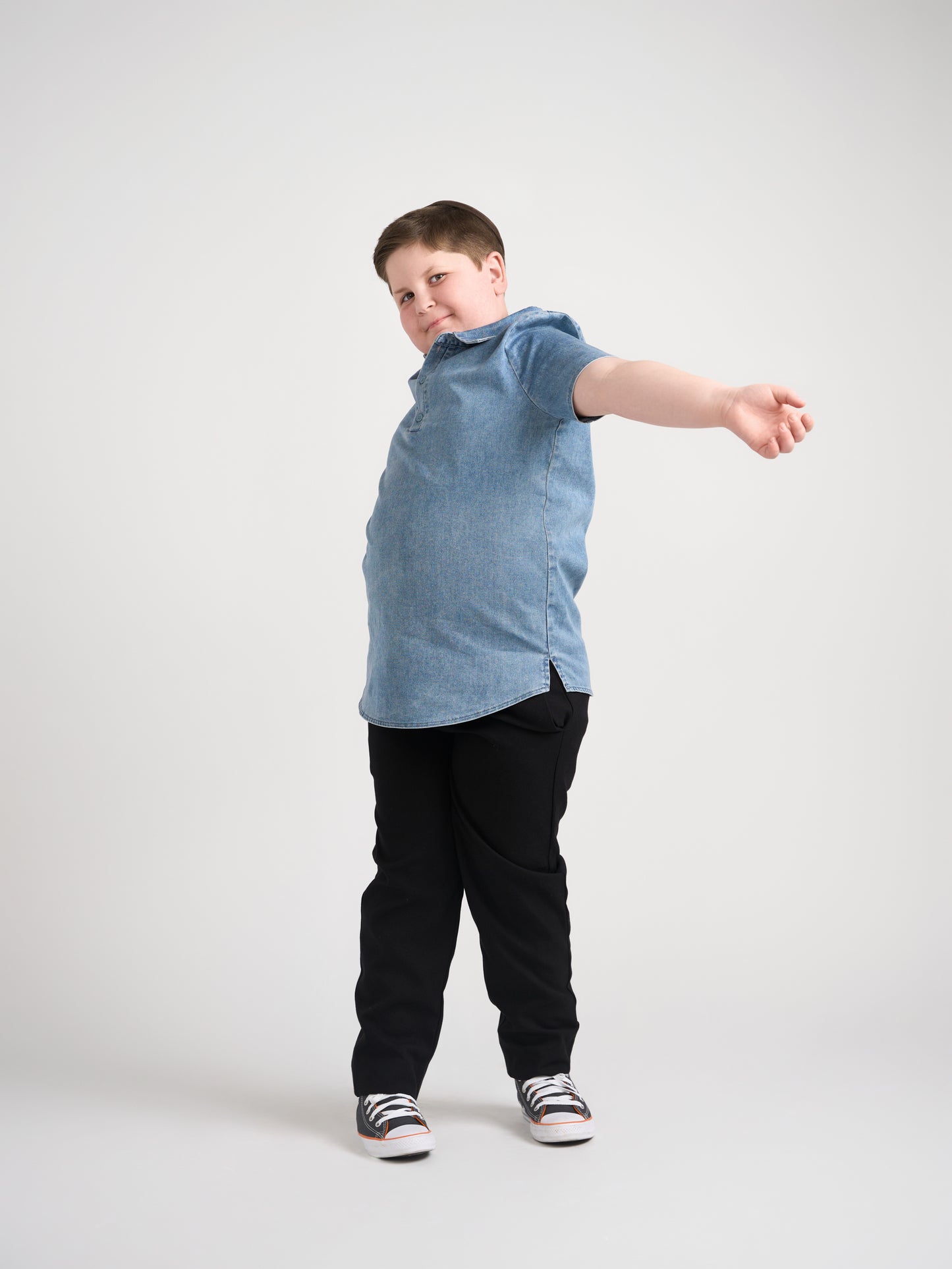 denim polo husky boys