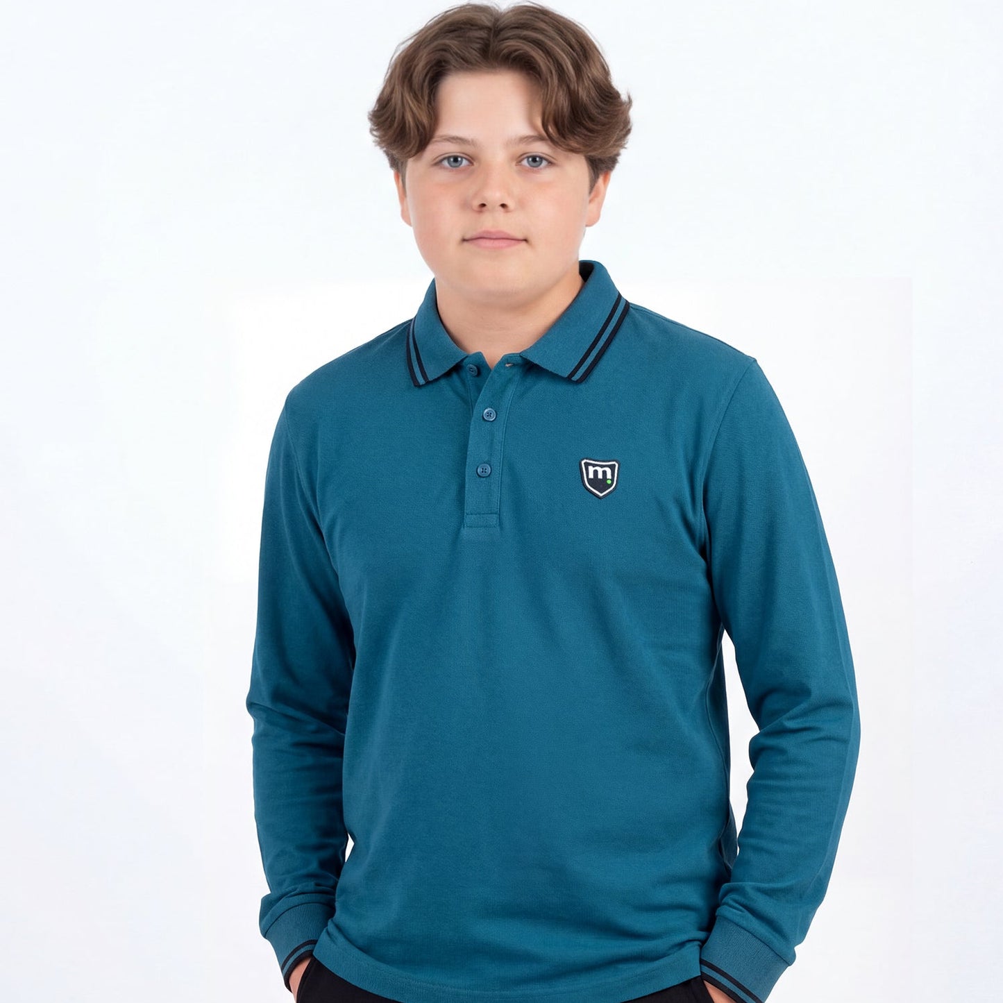 Blue Patch Polo