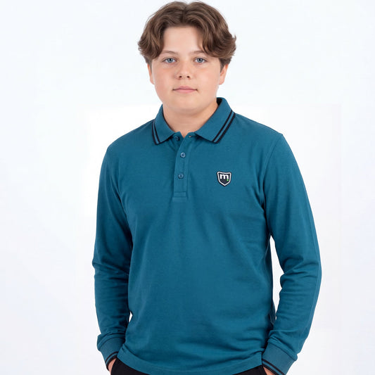 Blue Patch Polo
