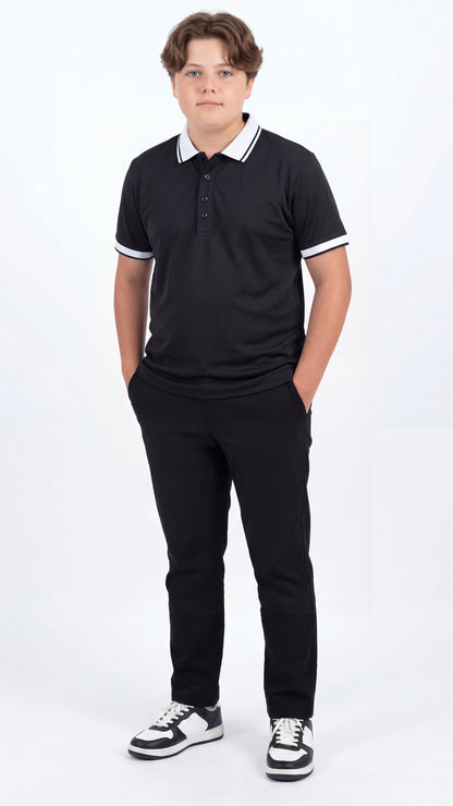 Black Trim Polo