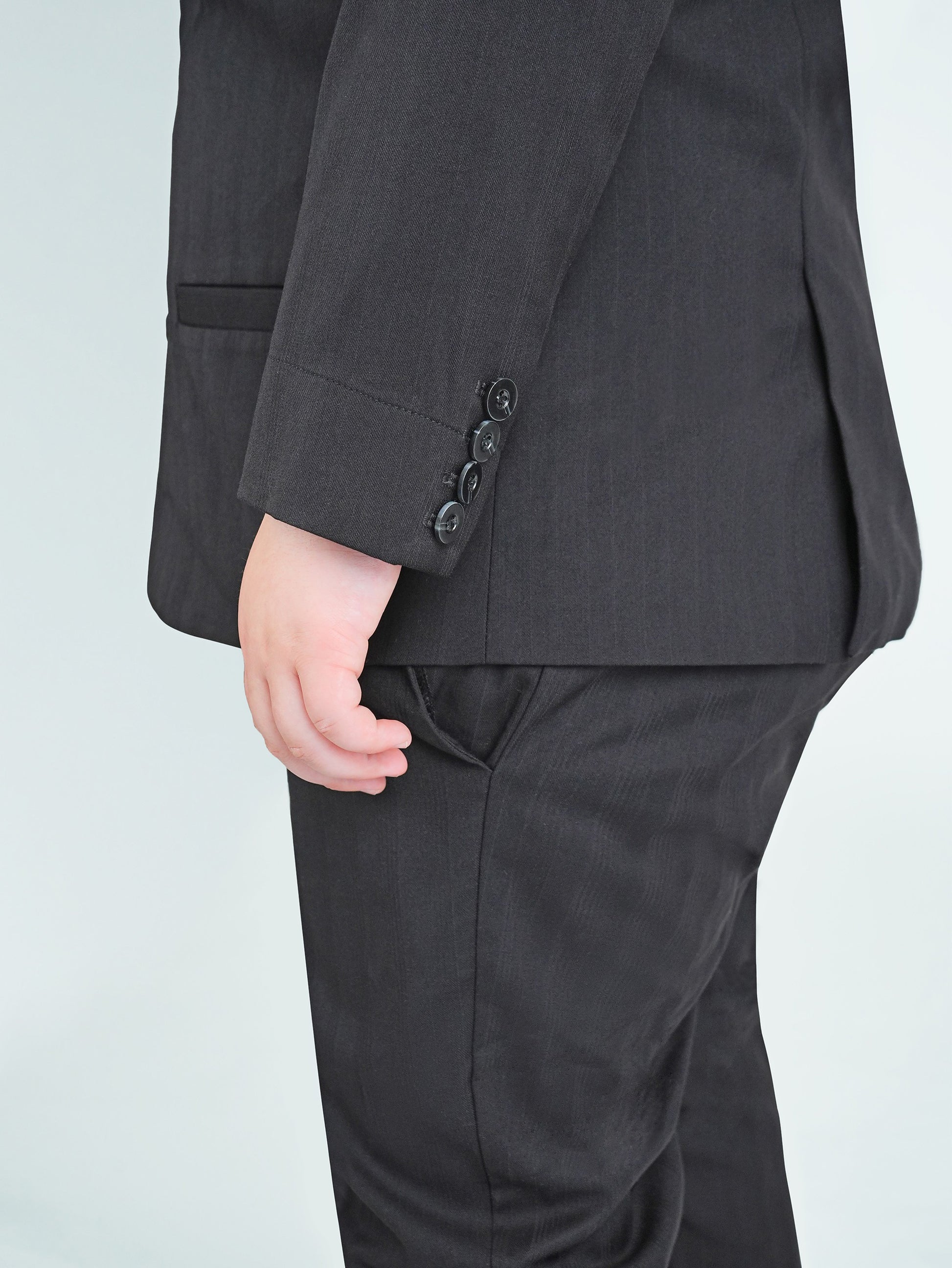 Black On Black Dress Pants husky boys 