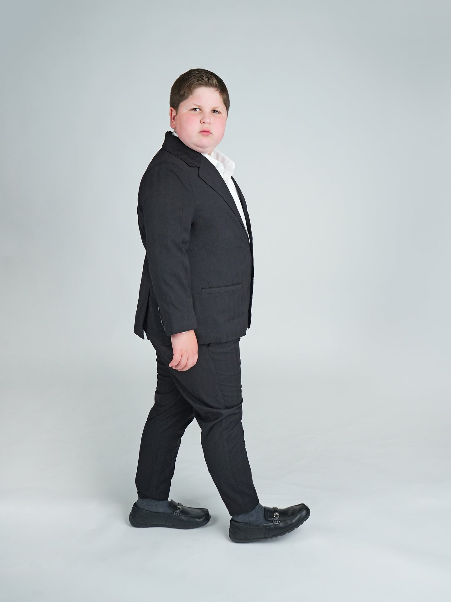 Black On Black Dress Pants husky boys 