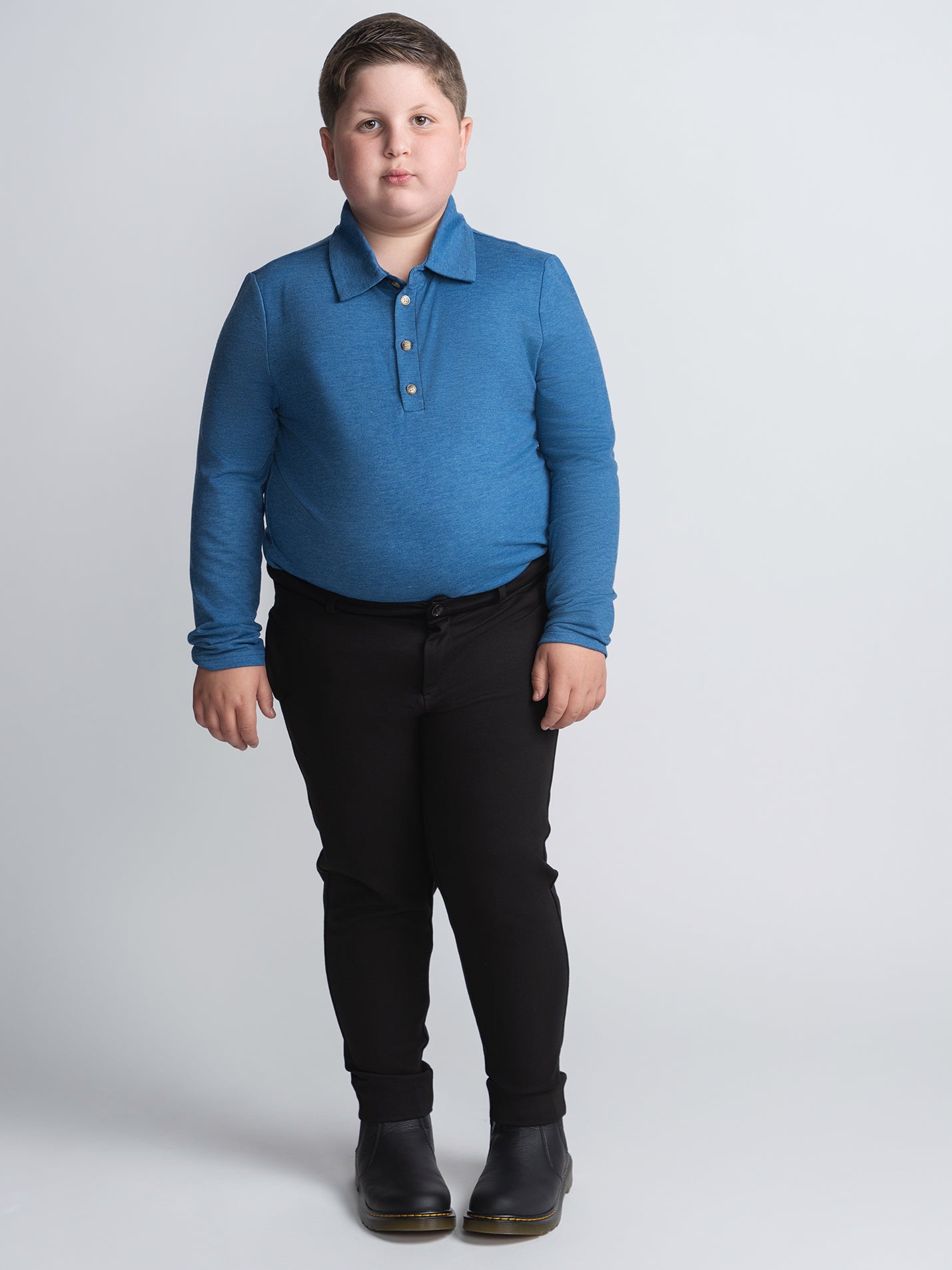 Black Stretch Pants Husky Boys