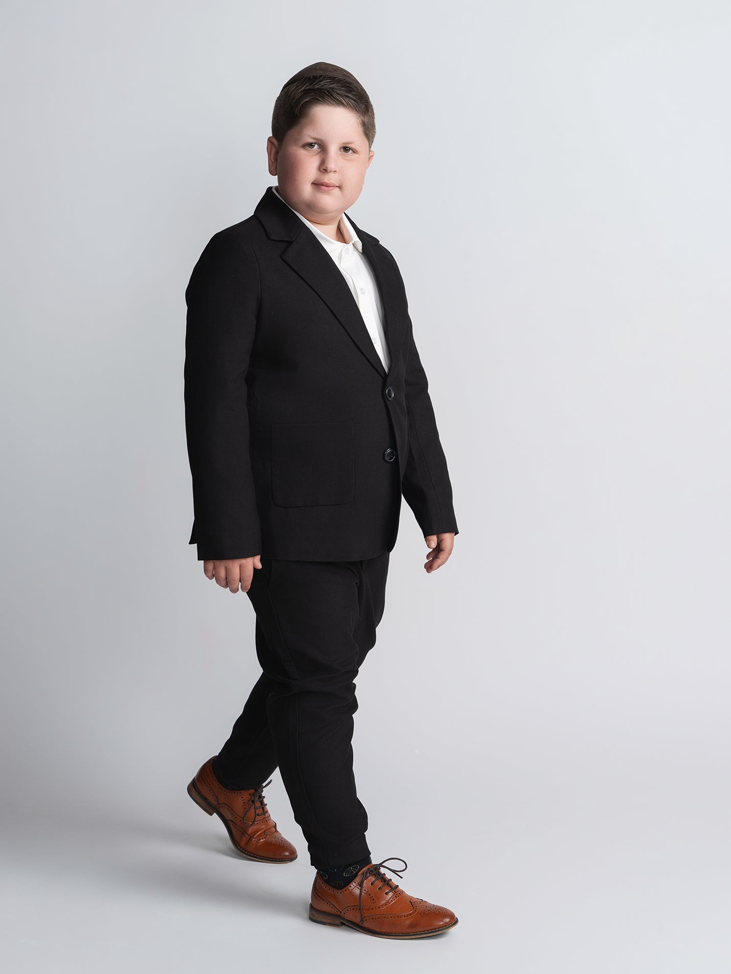 Black Suit Blazer Husky Boys