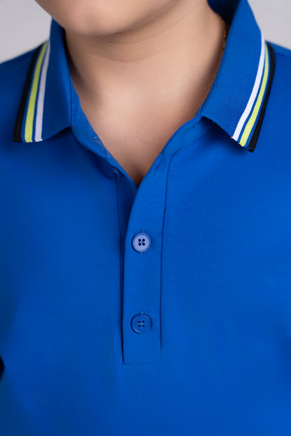 Mofi Triple  Trim Polo Husky Boys