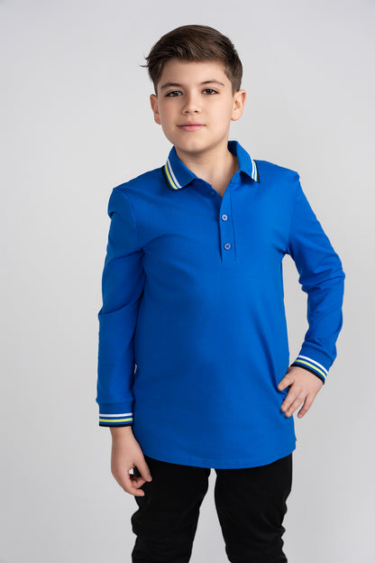 Mofi Triple  Trim Polo Husky Boys