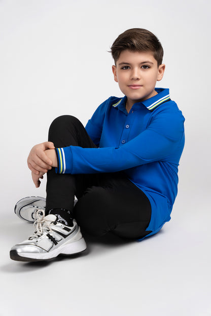 Mofi Triple  Trim Polo Husky Boys