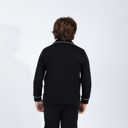 grandpa pajamas husky boys  