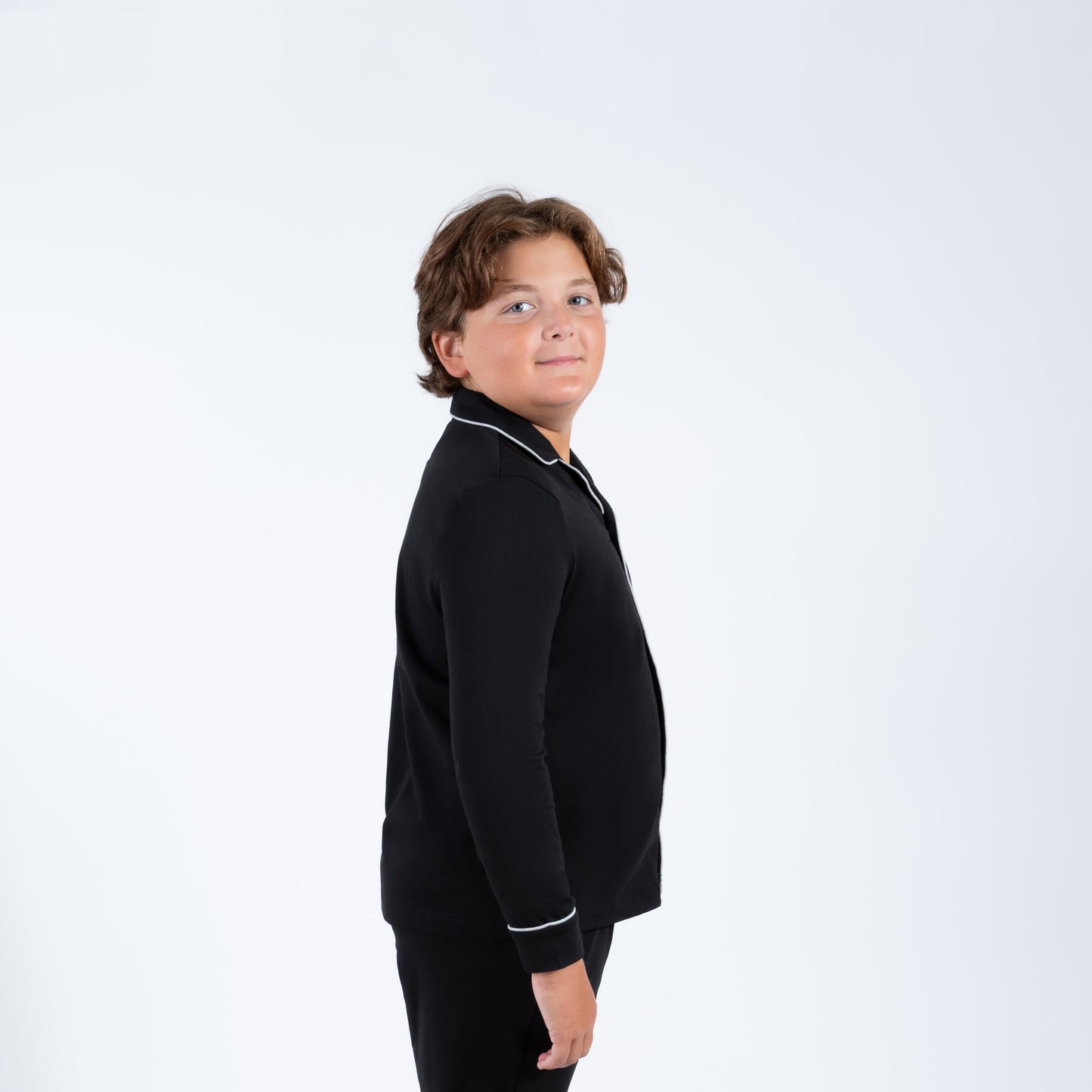 grandpa pajamas husky boys  