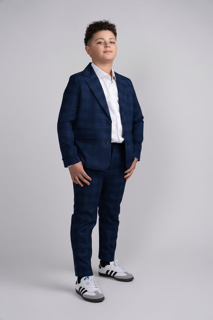 mofi husky plaid dress pants side