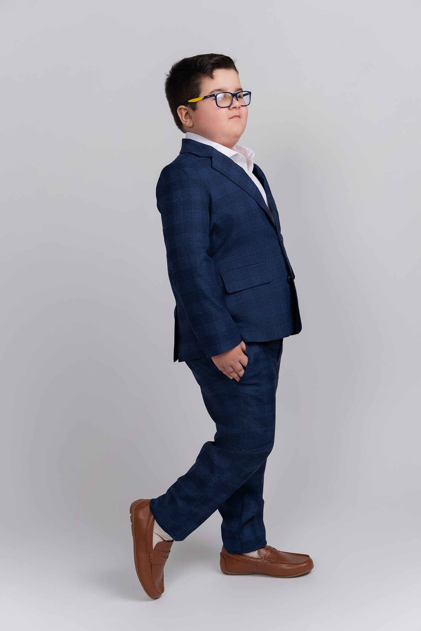 mofi husky plaid dress pants side