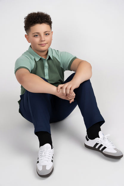 navy chinos husky boys