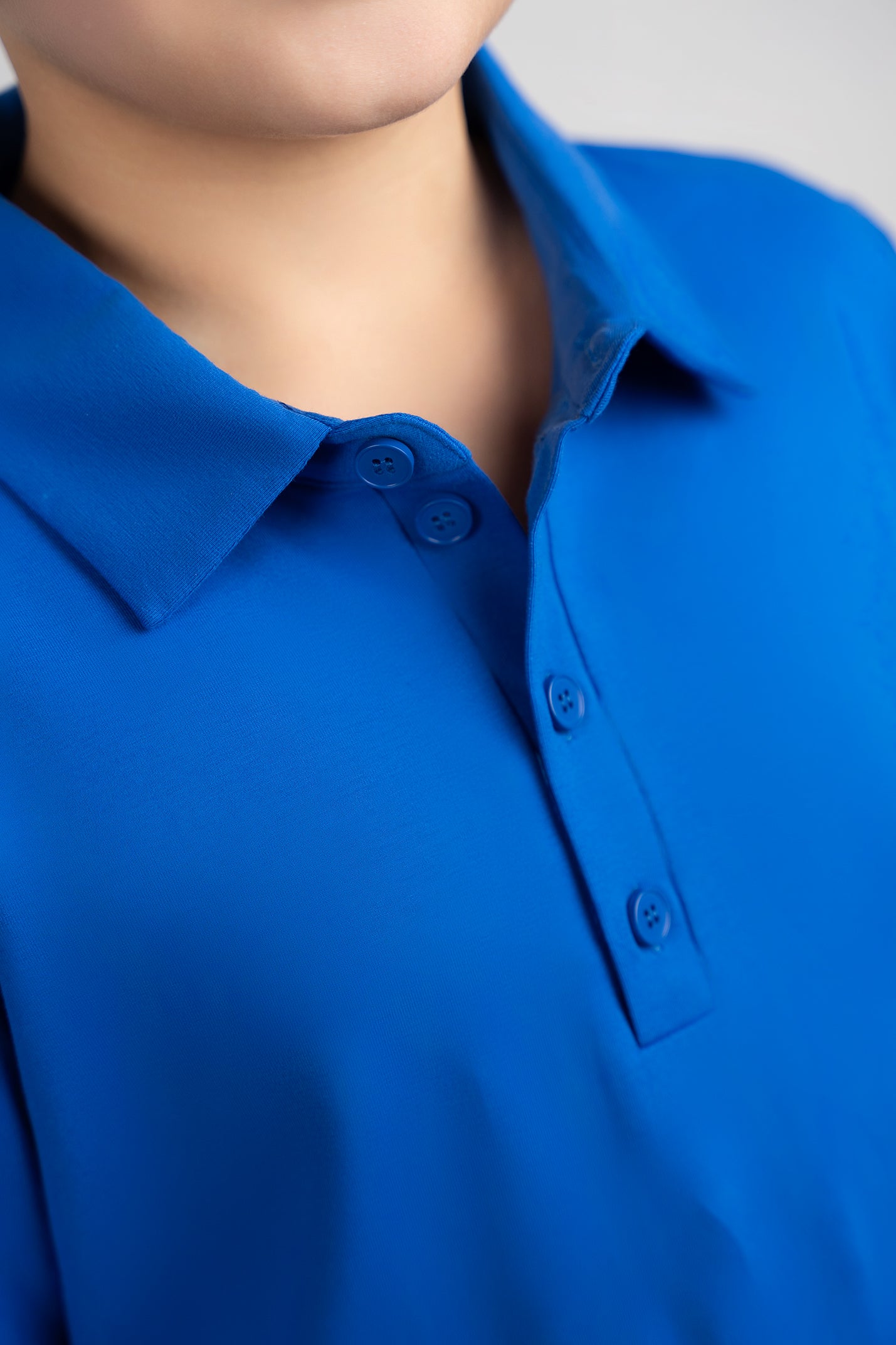 panel polo husky boys button detail