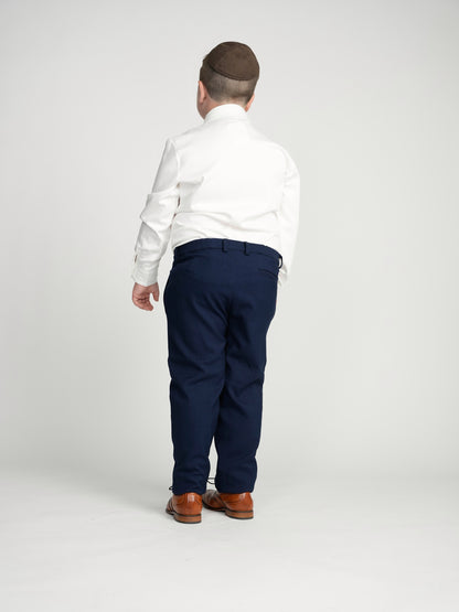 Classic Navy Dress Pants Husky Boys