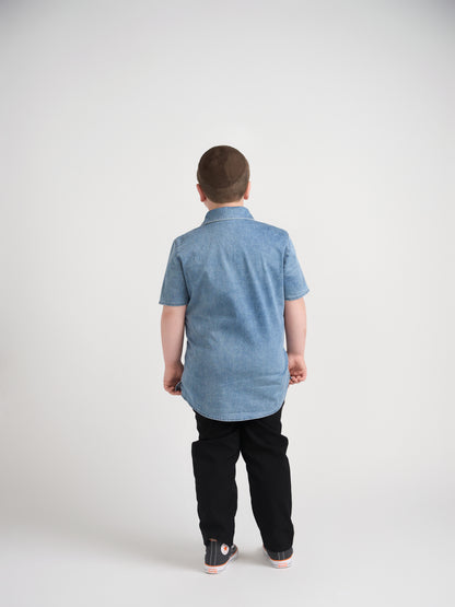 denim polo husky boys