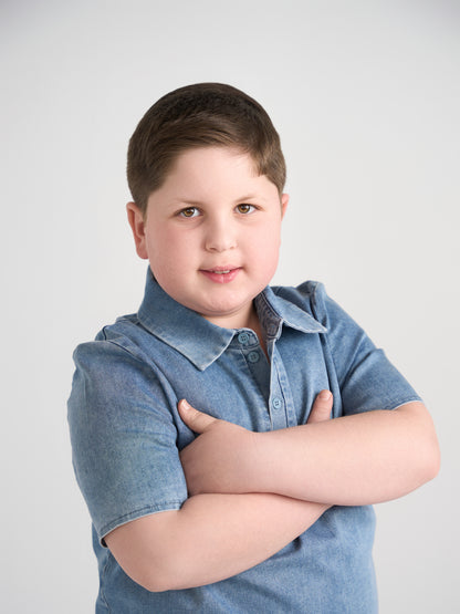 denim polo husky boys