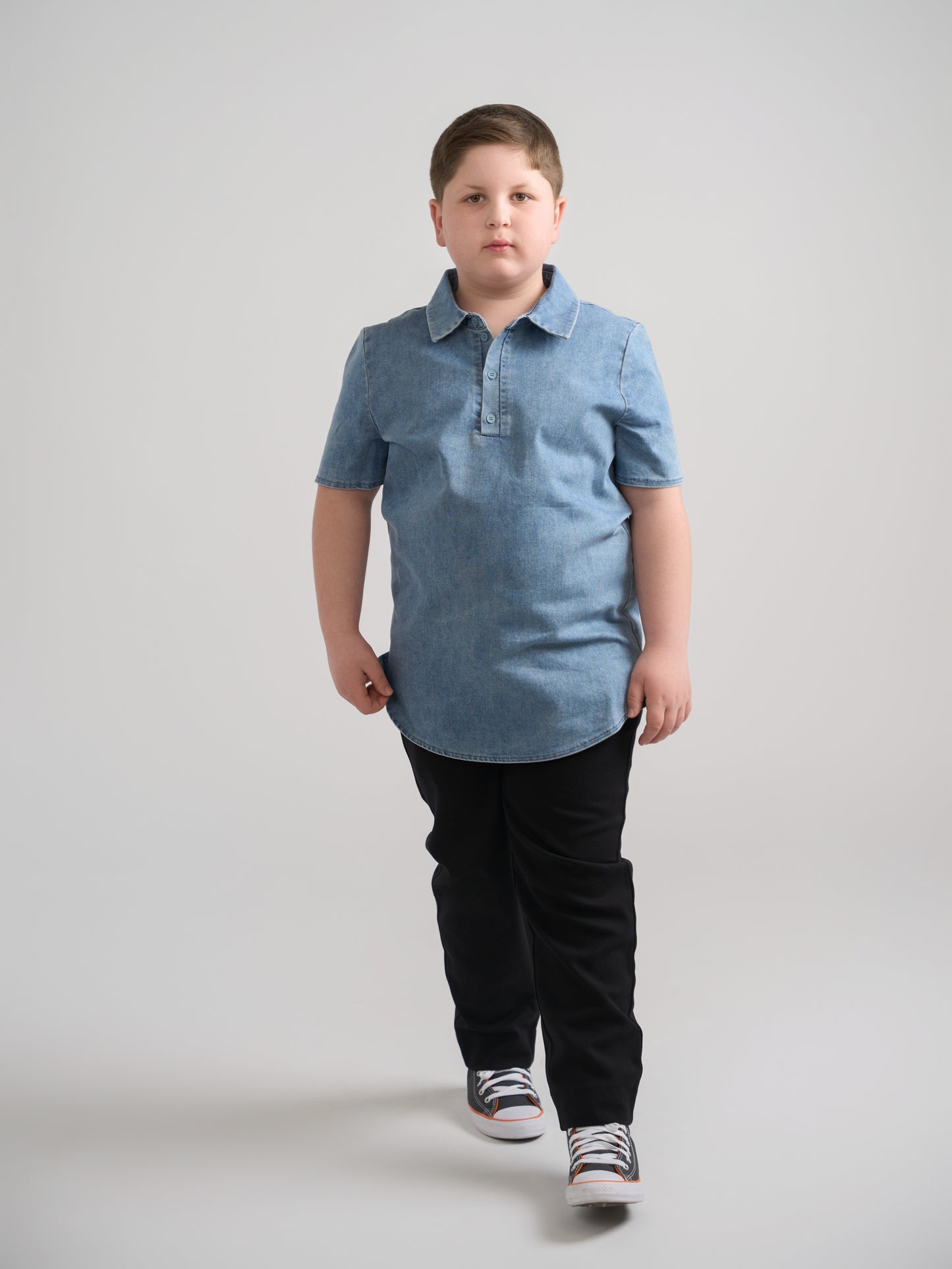 denim polo husky boys